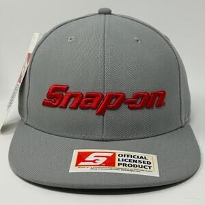 Snap On Tools Hat Baseball Cap Mechanic Auto Repair K Products Snapback Gray